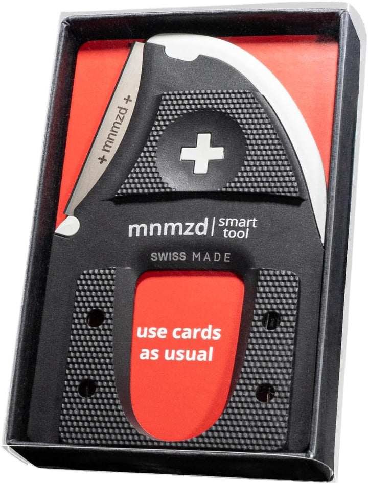 vielseitiges Schweizer Multitool im handlichen Scheckkartenformat I scharfes kleines Messer I stabil