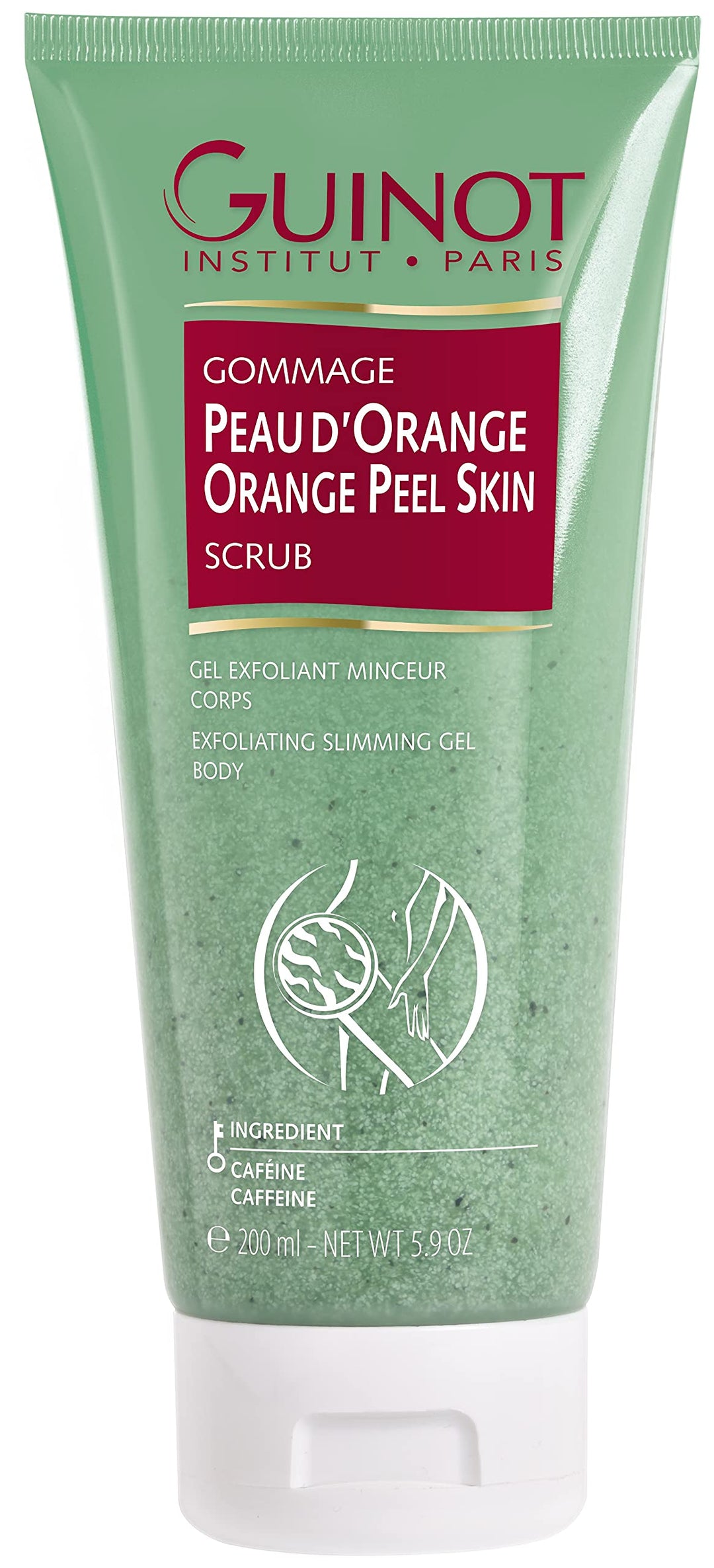 Guinot Gommage Peau d'orange Körperpeeling,1er Pack (1 x 200 ml) Orange 200 ml (1er Pack), Orange 20