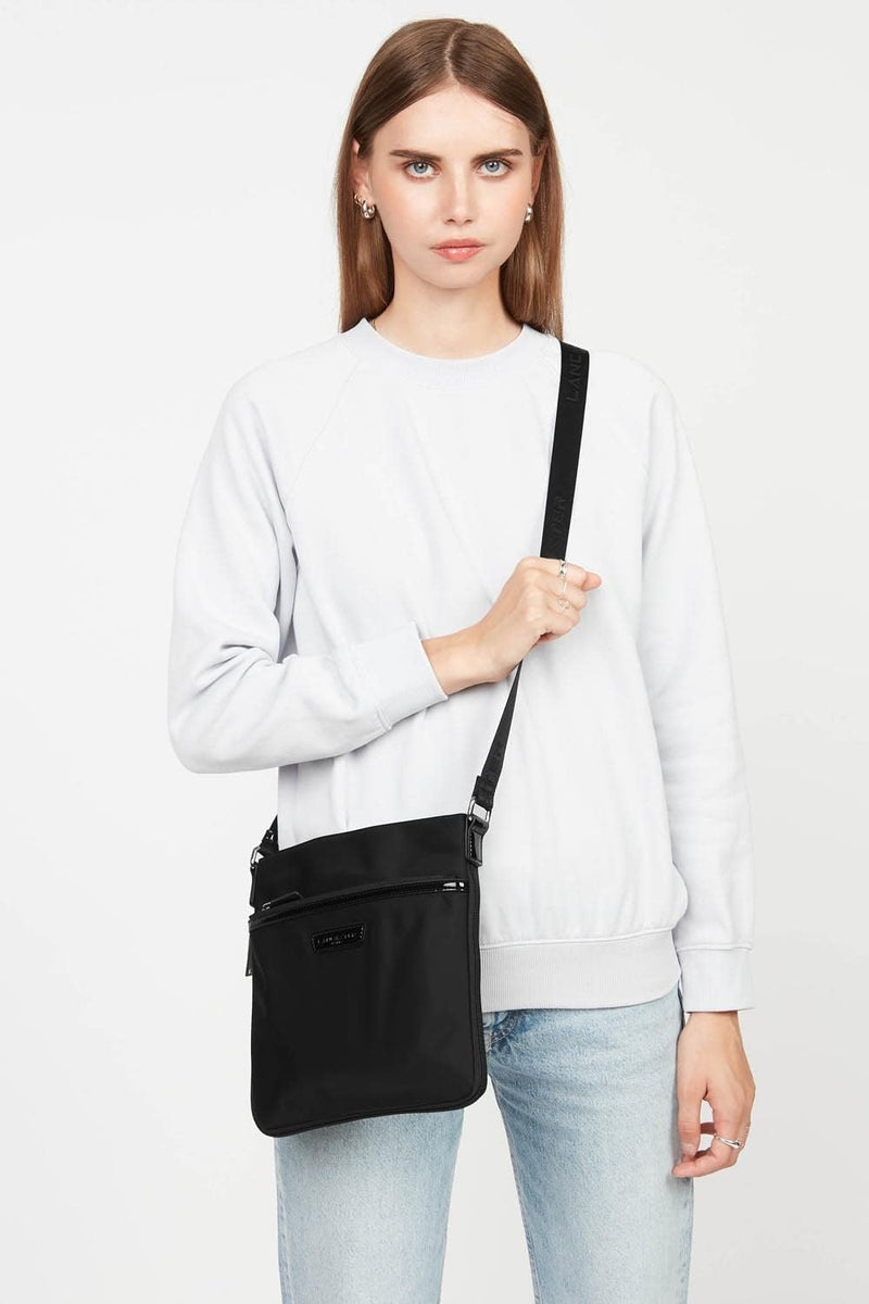 LANCASTER Basic Shoulder Bag Noir