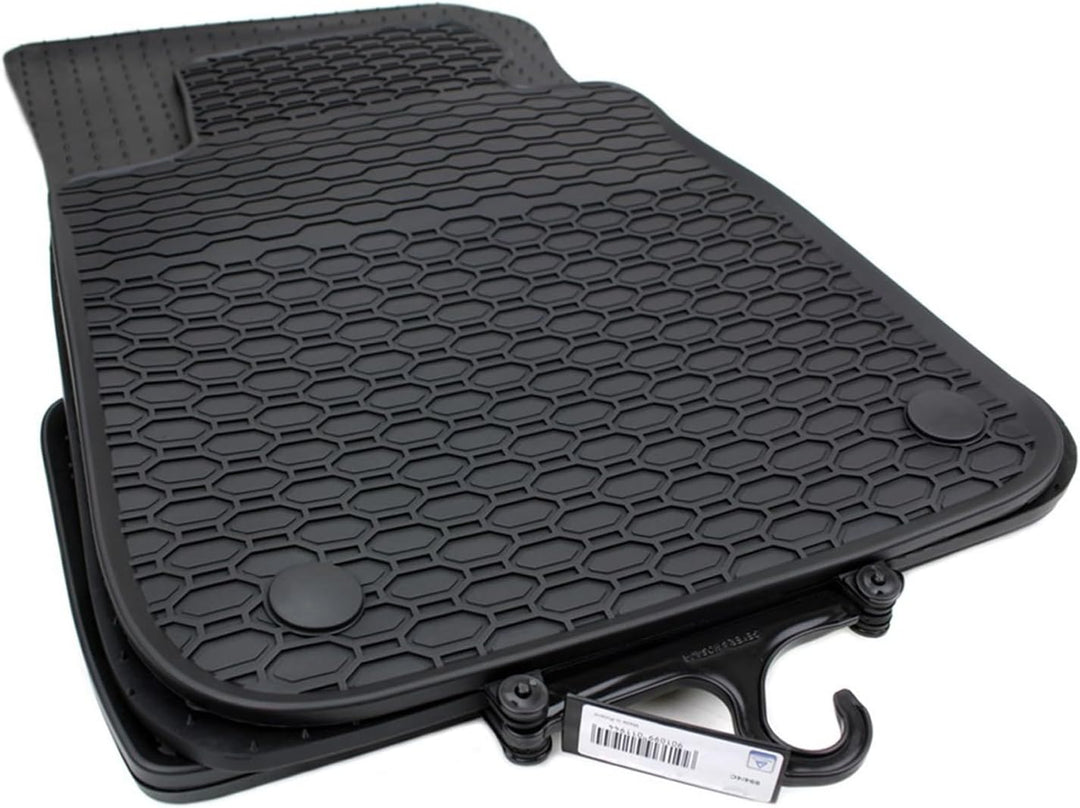 Kfzpremiumteile24 Gummimatten Kompatibel mit 1er E81 E82 E87 X1 E84 Premium Fussmatten Allwetter Gum