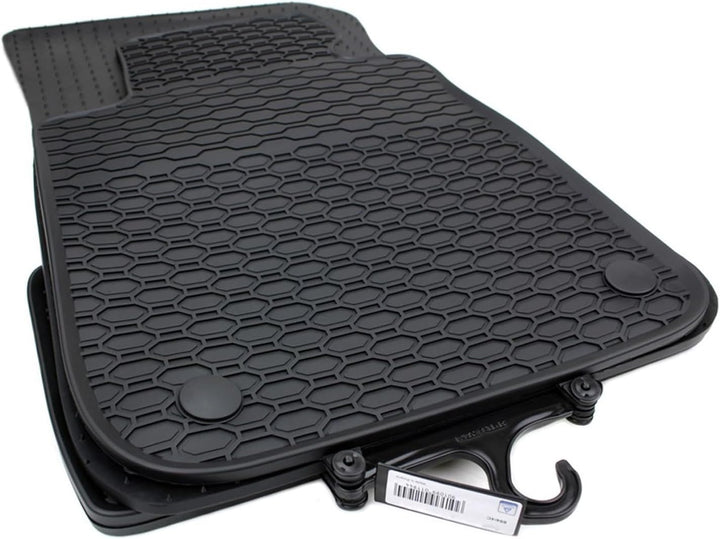 Kfzpremiumteile24 Gummimatten Kompatibel mit 1er E81 E82 E87 X1 E84 Premium Fussmatten Allwetter Gum