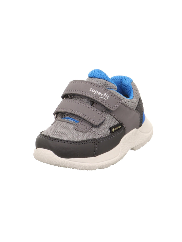 Superfit Mädchen Rush Sneaker 20 EU Hellgrau Blau 2500, 20 EU Hellgrau Blau 2500