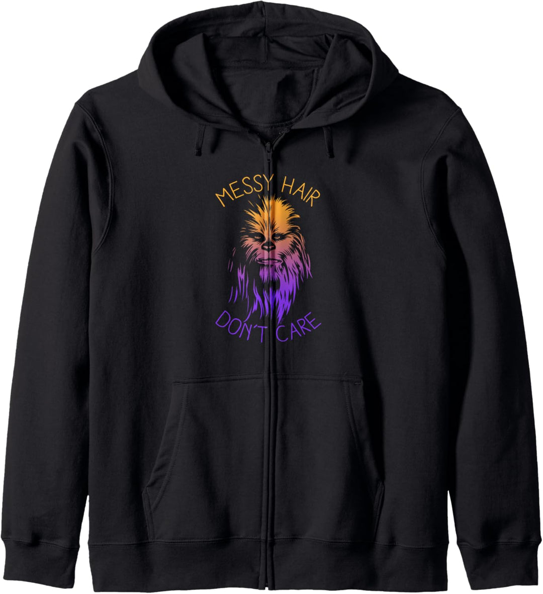 Star Wars Chewbacca Messy Hair Don't Care Kapuzenjacke