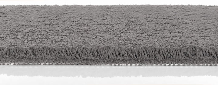 Brandsseller Badematte 70x120 cm Badvorleger Badteppich Badezimmerteppich Duschvorleger Grau