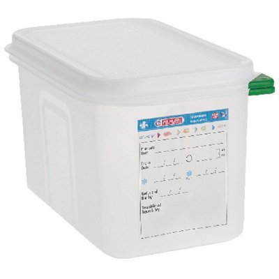 Araven Lebensmittelbehälter, 4,3 l, 150 (H) x 256 (B) x 162 (T) mm. Anzahl: 4 Stück