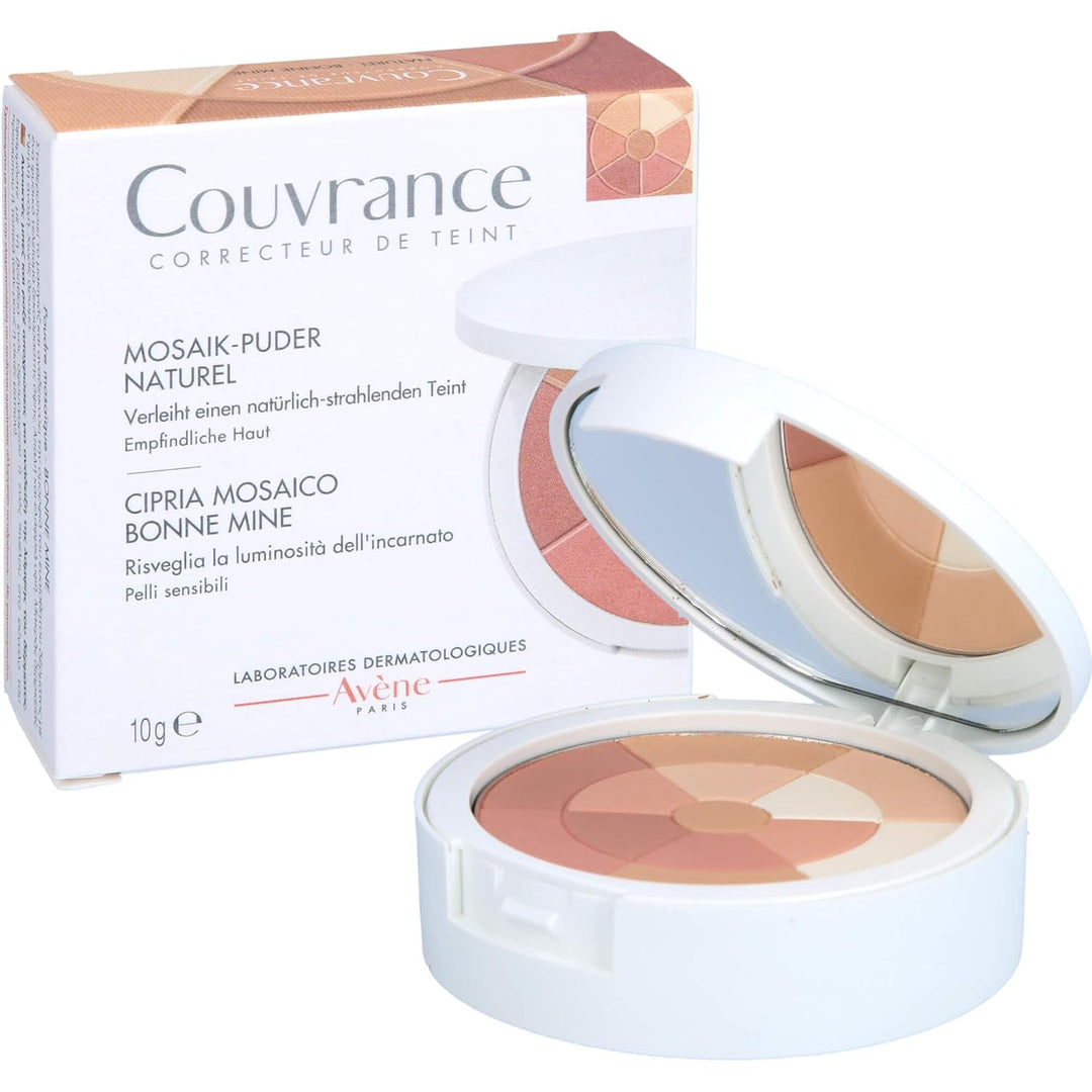 Avène Couvrance Mosaik-puder Natural 10gr beige 10 g (1er Pack), beige 10 g (1er Pack)