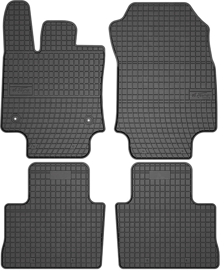 SMK Gummimatten Auto fussmatten Satz für Toyota RAV4 V ab 2019 Erleben Sie einen neuen Standard des