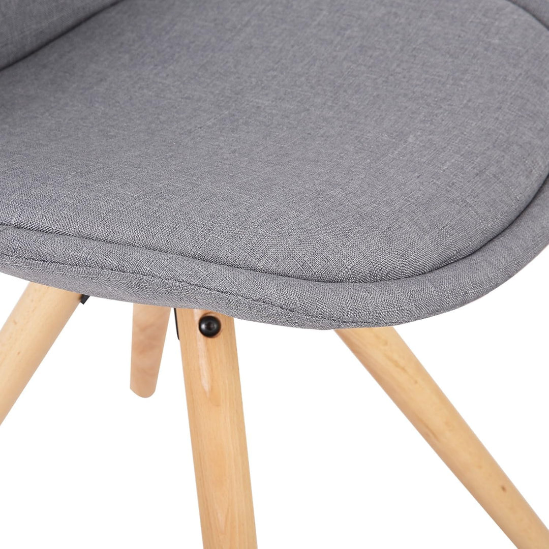 WOLTU 1x Esszimmerstühle, Küchenstuhl, Skandinavisch Design, schminktisch Stuhl, Loungesessel, Polst