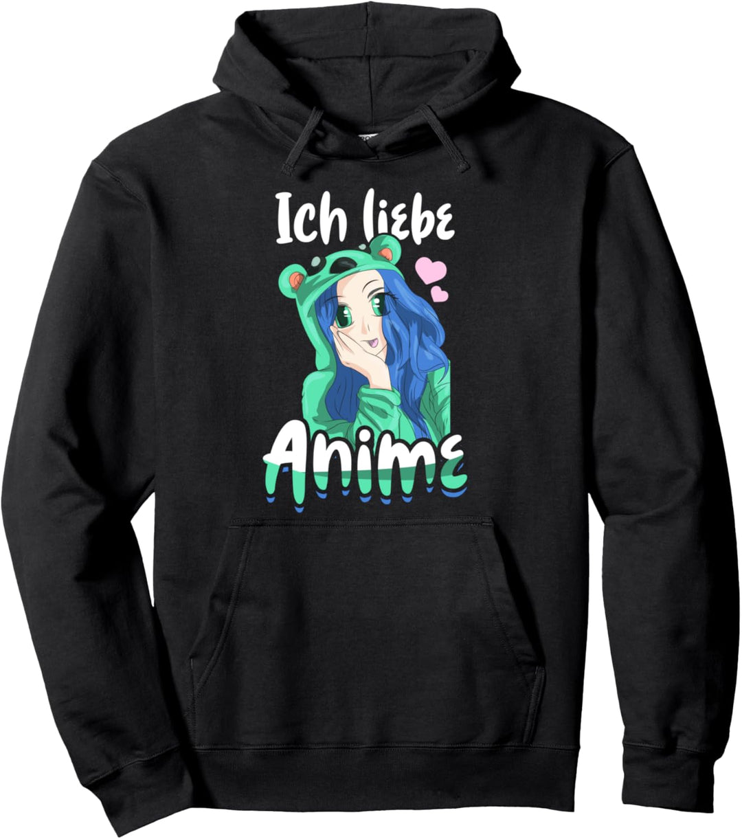 Japaner Manga Liebe Japanischer Otaku Nerd Lustiges Anime Pullover Hoodie