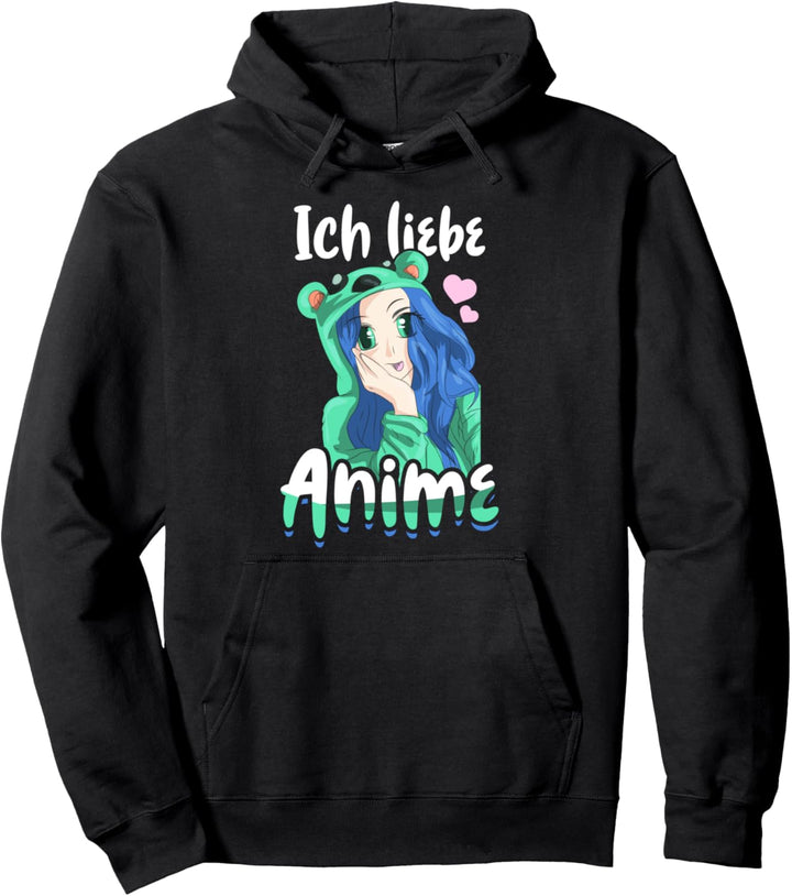 Japaner Manga Liebe Japanischer Otaku Nerd Lustiges Anime Pullover Hoodie