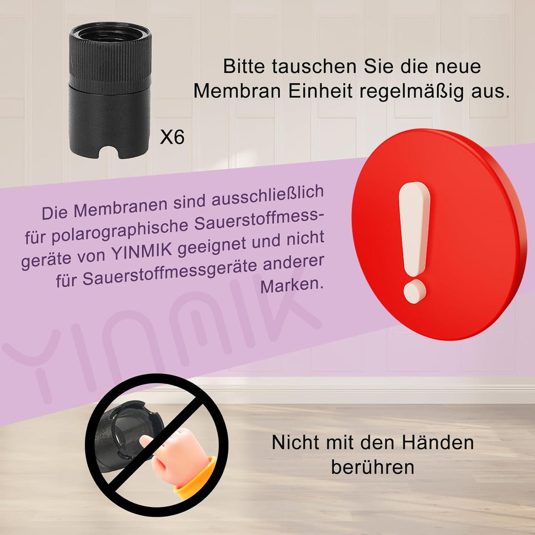 Zubehör für das Testkit für gelösten Sauerstoff: 1 x 50 ml Null-Sauerstoff-Kalibrierungsreagenz, 2 x
