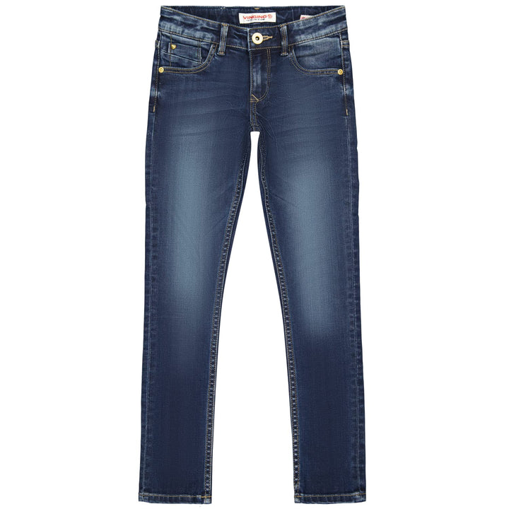 Vingino Mädchen Amia Basic Jeans 7 Jahre Dark Used, 7 Jahre Dark Used