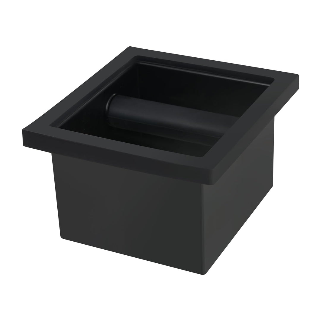 Edelstahl Kaffeeklopfbox, Abklopfbehälter Für Kaffeesatz, Bodenlose Klopf-Rückstand-Box Für Küchen B