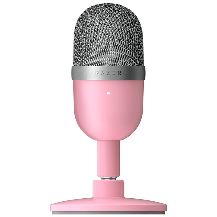 Razer Seiren Mini (Quartz) - USB Kondensator-Mikrofon für Streaming (Kompakt mit Supernieren-Richtch
