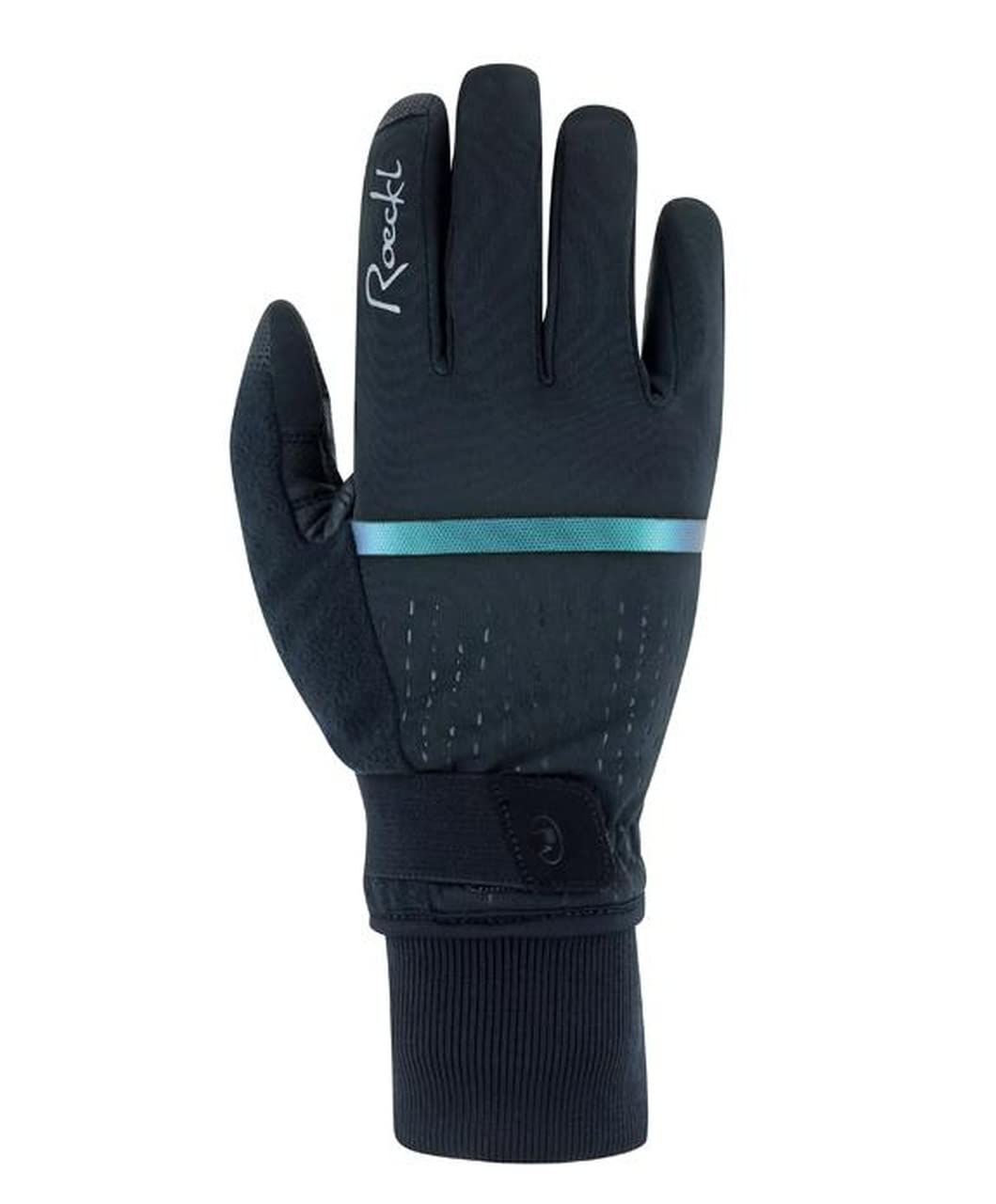 Roeckl Watou Damen Winter Fahrrad Handschuhe lang schwarz/grün 2023 6, 6