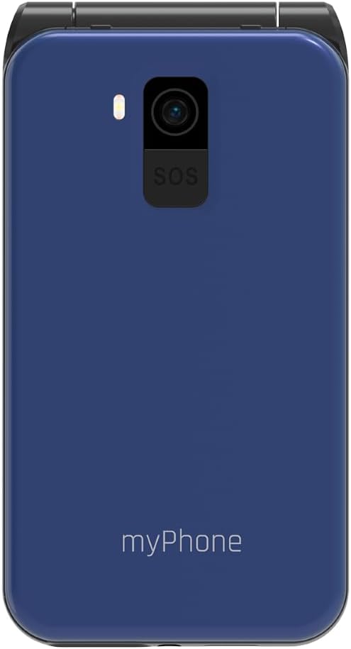 myPhone Flip LTE Klapphandy für Senioren SOS-Taste 4G Volte grosser Akku 1000 mAh bis zu 6 Tage ohne