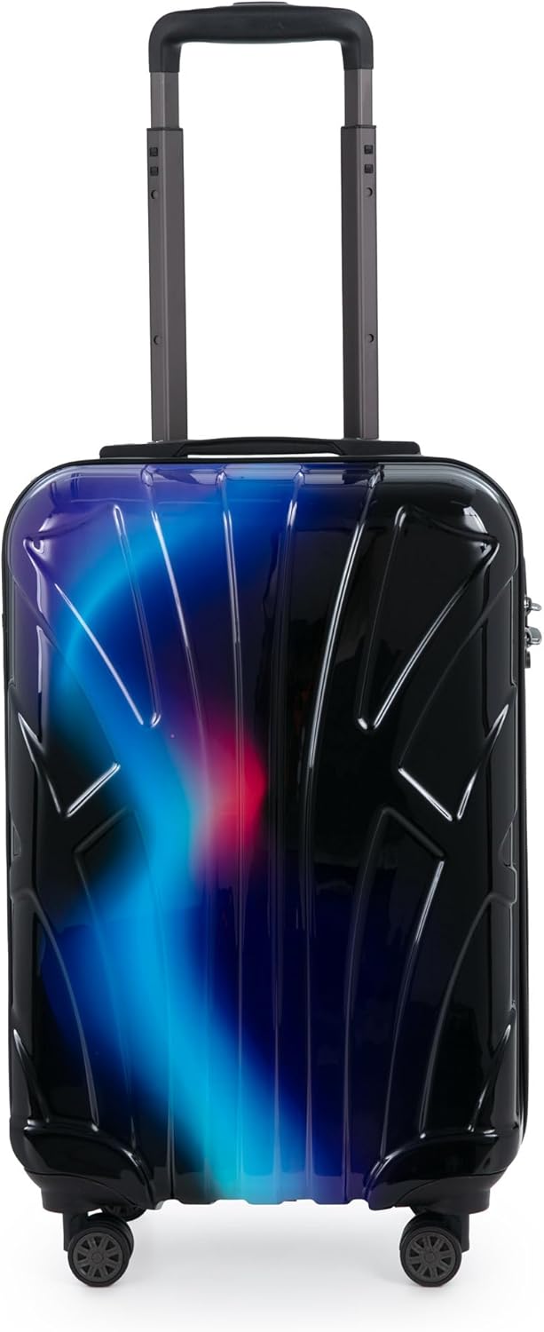 Suitline - 2er Trolley - Koffer Set Grössen Neon Blue 2er Set S+L, Neon Blue 2er Set S+L