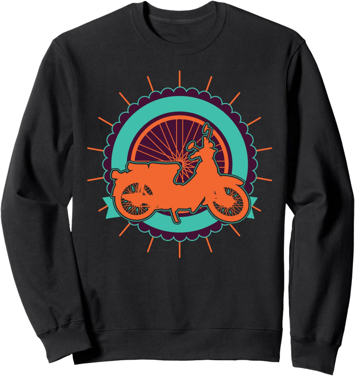 Oldtimer Moped Simson-Schwalbe Sweatshirt