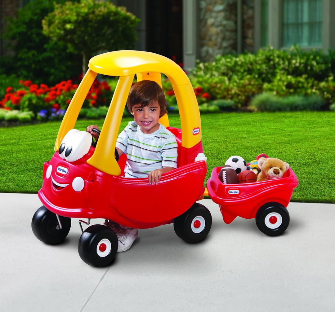 Little Tikes Cozy Coupe-Anhänger. Für Spielzeug & Puppen. Robuste Konstruktion für Drinnen und Draus