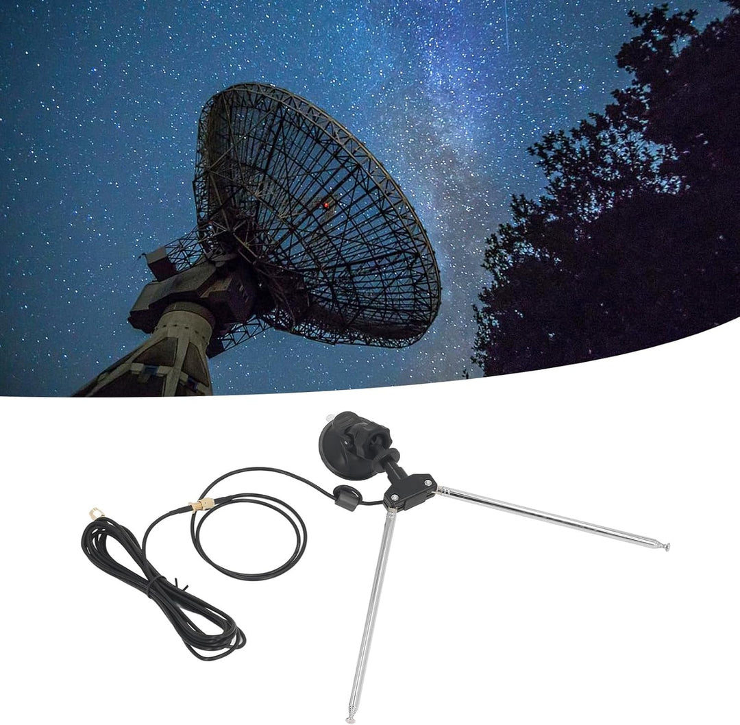 Sdr-Antenne, SDR-Empfängerantenne, Mehrzweck-Dipolantennen-Set mit 60 cm RG174-Kabel und SMA-Stecker