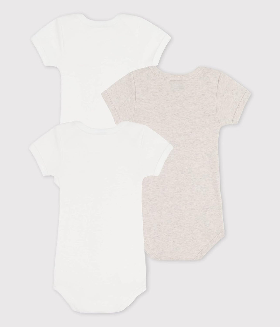 Petit Bateau Unisex Baby Kurzarm-Body mit Streifen (3er Pack) 3 Jahre Variante 1, 3 Jahre Variante 1
