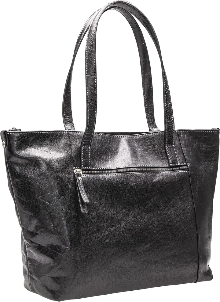 Gerry Weber - Damen Shopper Lugano Schwarz (Black 900), Schwarz (Black 900)
