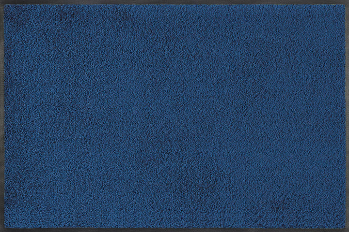 Wash+Dry Navy Fussmatte, Polyamid, blau, 50x75cm, 50x75cm