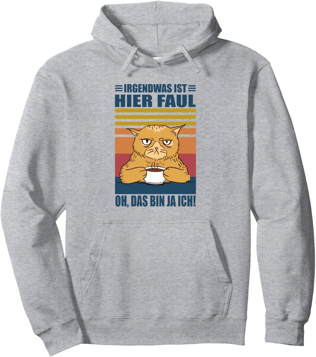 Irgendwas Ist Hier Faul Arbeitskollegen Chef Kollege Pullover Hoodie