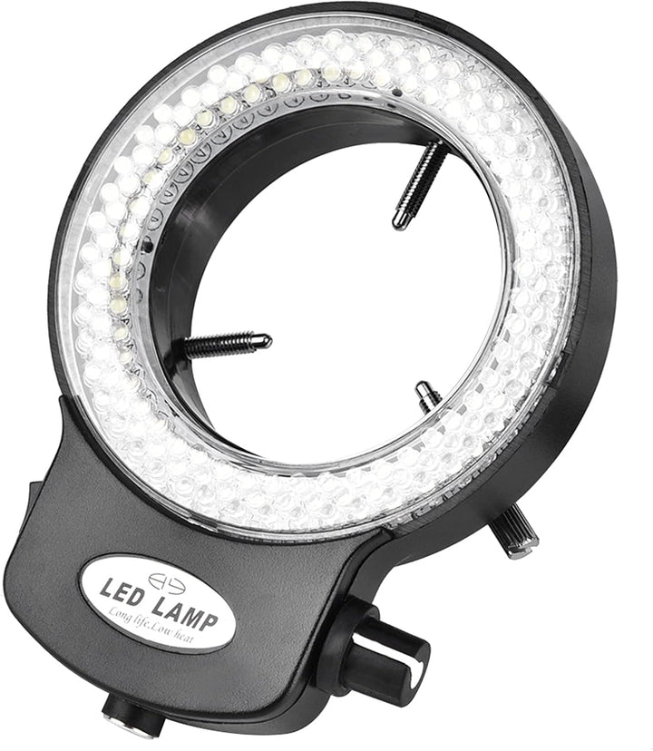 Mikroskop Kamera Stereomikroskop ringleuchte144 LED Perlen Lichtquelle Helligkeit einstellbar Ringla
