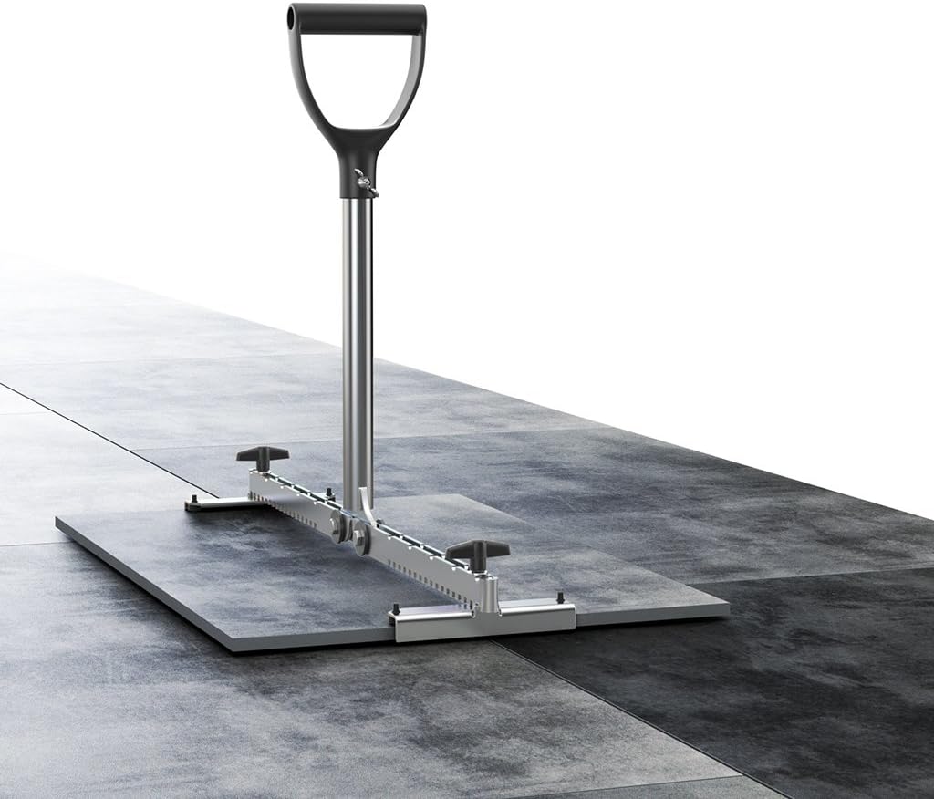 LANGFIT® Fliesenheber - Rückenfreundlich durch extra langen Griff - 30 bis 50cm - Für schmale Fugen