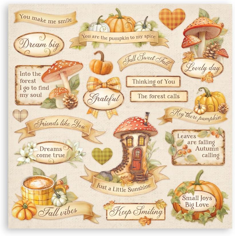 Stamperia - Scrapbook Paper Pad for Scrapbooking, Albums, Card Making, Bullet Journalling and More,