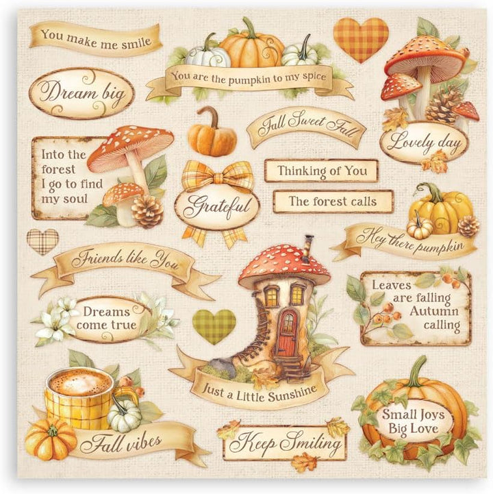 Stamperia - Scrapbook Paper Pad for Scrapbooking, Albums, Card Making, Bullet Journalling and More,