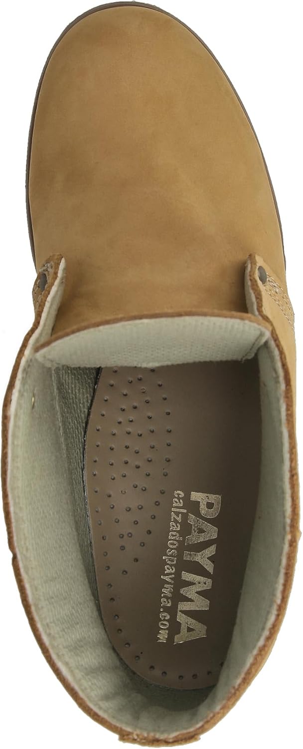 PAYMA - Rustikale Safari Leder und Nobuk Stiefel für Herren. Chukka Boot Schuhe Casual, Outdoor und