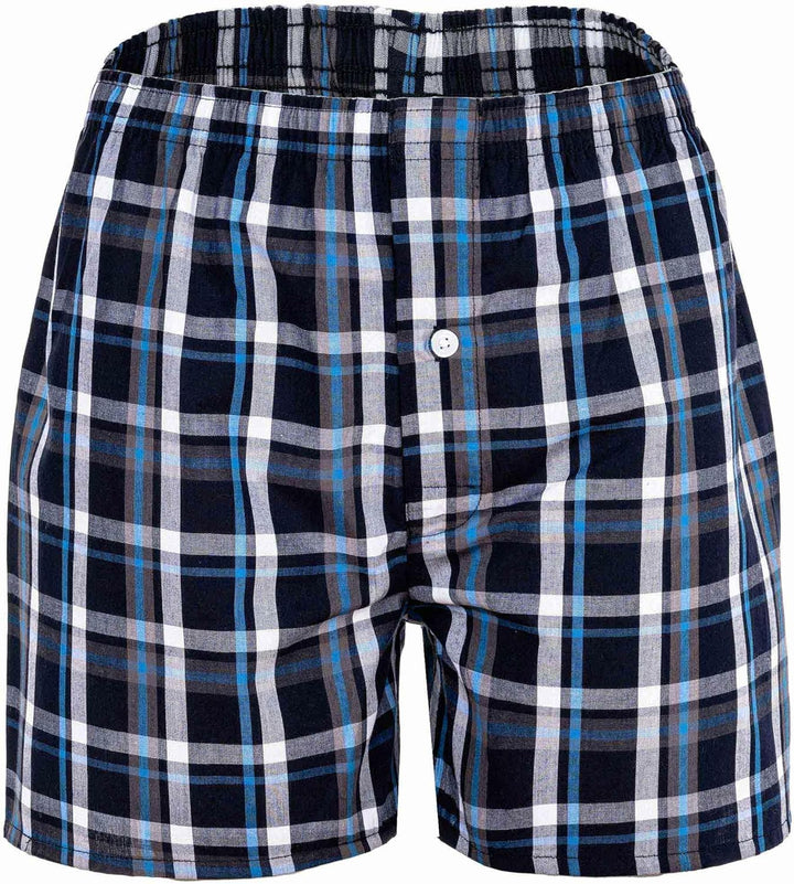 YOURBASICS Kinder Web-Boxer, 7er Pack - American Boxer-Shorts, Gemustert, Spar-Pack 188 Mix1, 188 Mi