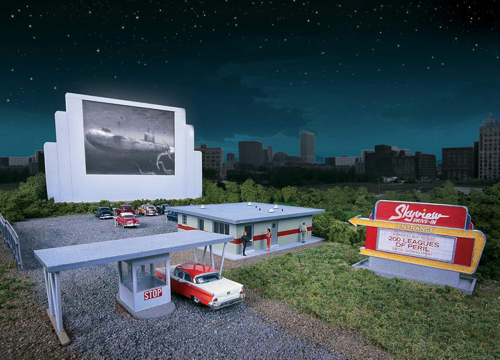 Walthers Cornerstone 933-3478 - Autokino Skyview, Gebäude