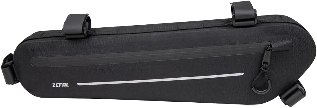 Zefal Zefal Unisex – Erwachsene Adventure C3 Rahmentasche, Schwarz, 430 x 115 x 65 mm/3.3 L