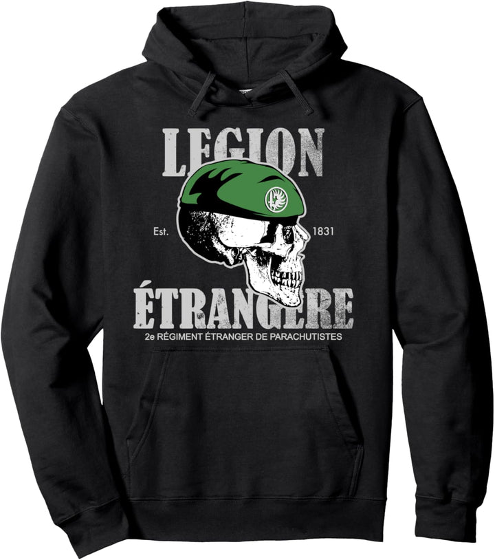 Legion Etrangère 2 REP (distressed) Pullover Hoodie
