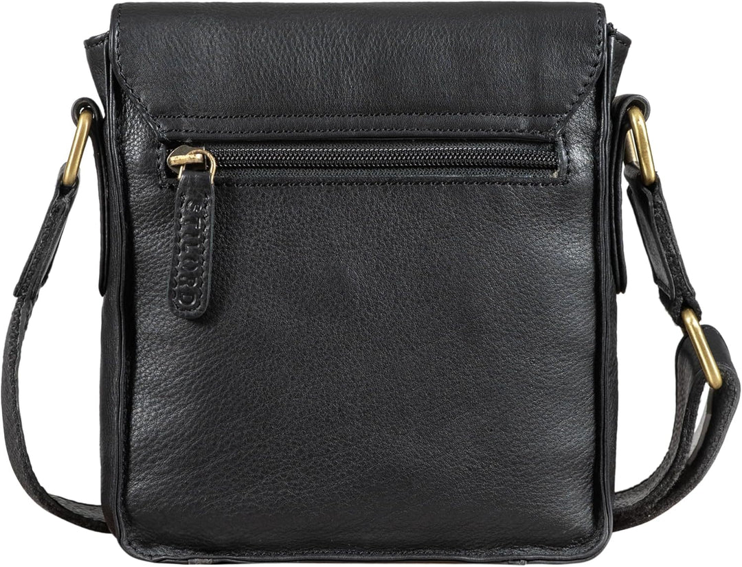 STILORD 'Nate' Herrentasche Leder klein Umhängetasche Schultertasche Männer Handtasche Messenger Bag