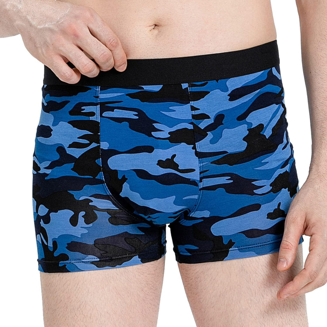 Xaanelr Boxershorts Herren Unterhosen Männer Bambus Viskose Unterwäsche Men Retroshorts 4er/8er Pack