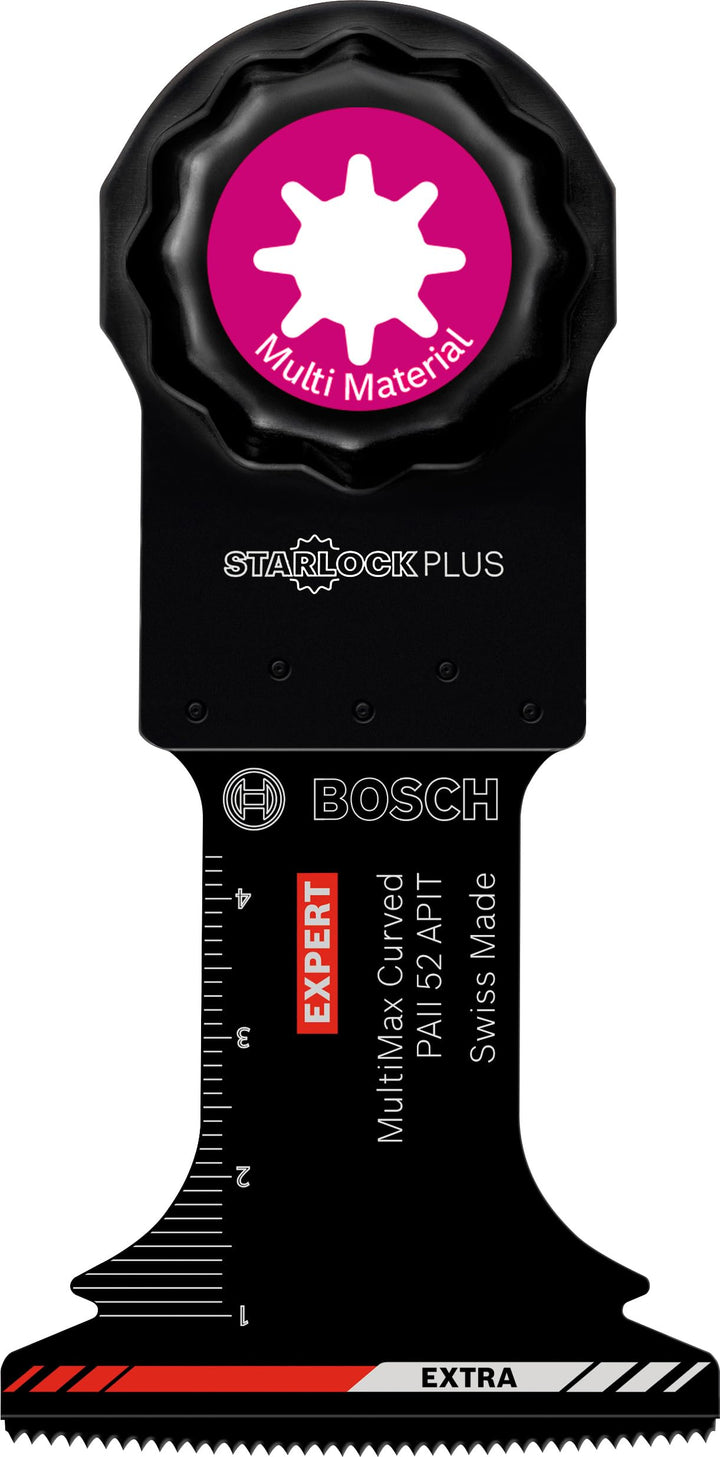 Bosch Professional 1x Sägeblatt Expert MultiMax PAII 52 APIT (für Edelstahlbleche, Breite 52 mm, Zub