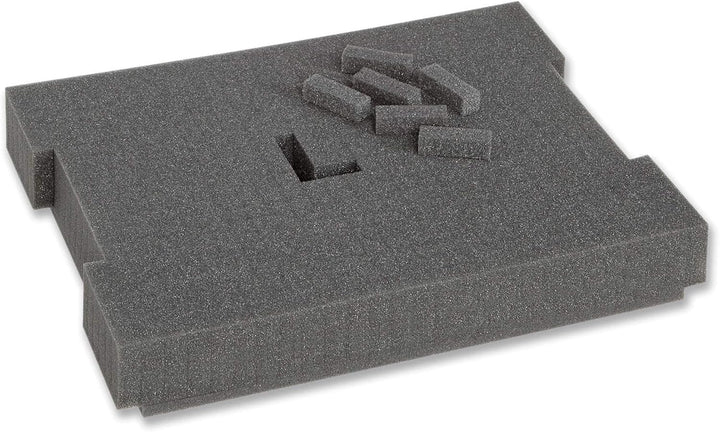 Bosch Sortimo L-Boxx 102 Werkzeugkoffer-Set • professional blau ohne Logo • bestückt mit Rasterschau