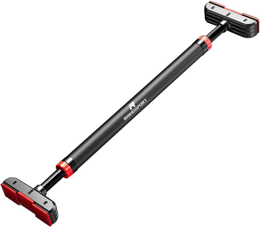 RHINOSPORT Klimmzugstange Pull Up Bar Verstellbare Klimmzugstange, Oberarm und Bauchtrainer, Stabile