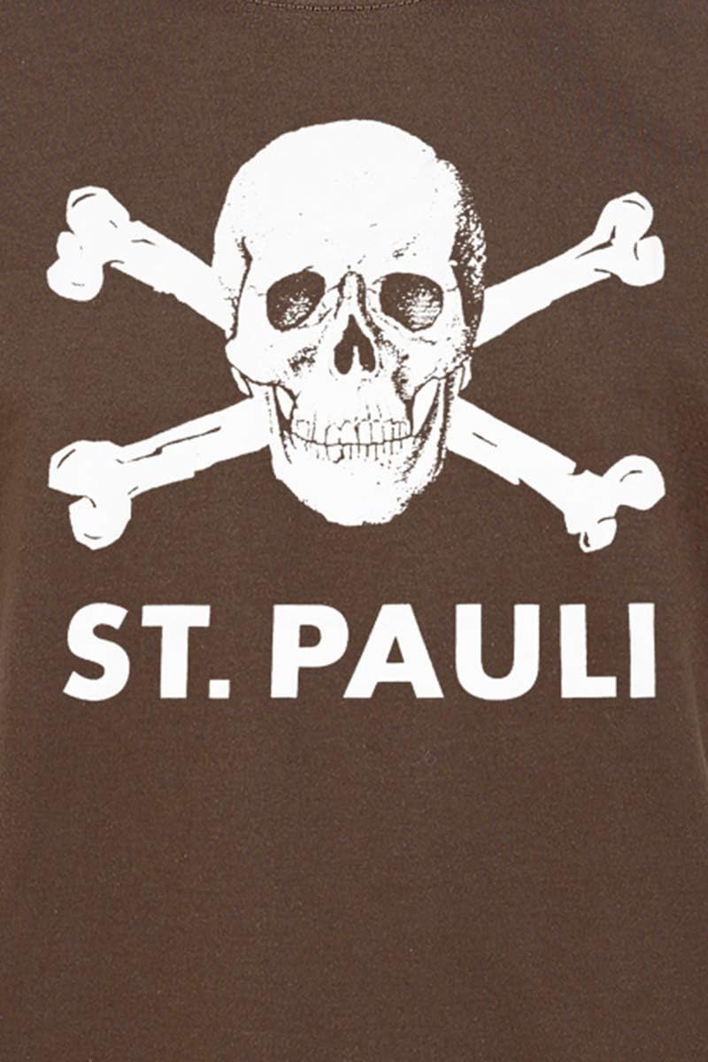 Do You Football FC St. Pauli T-Shirt Totenkopf braun 3XL Braun, 3XL Braun