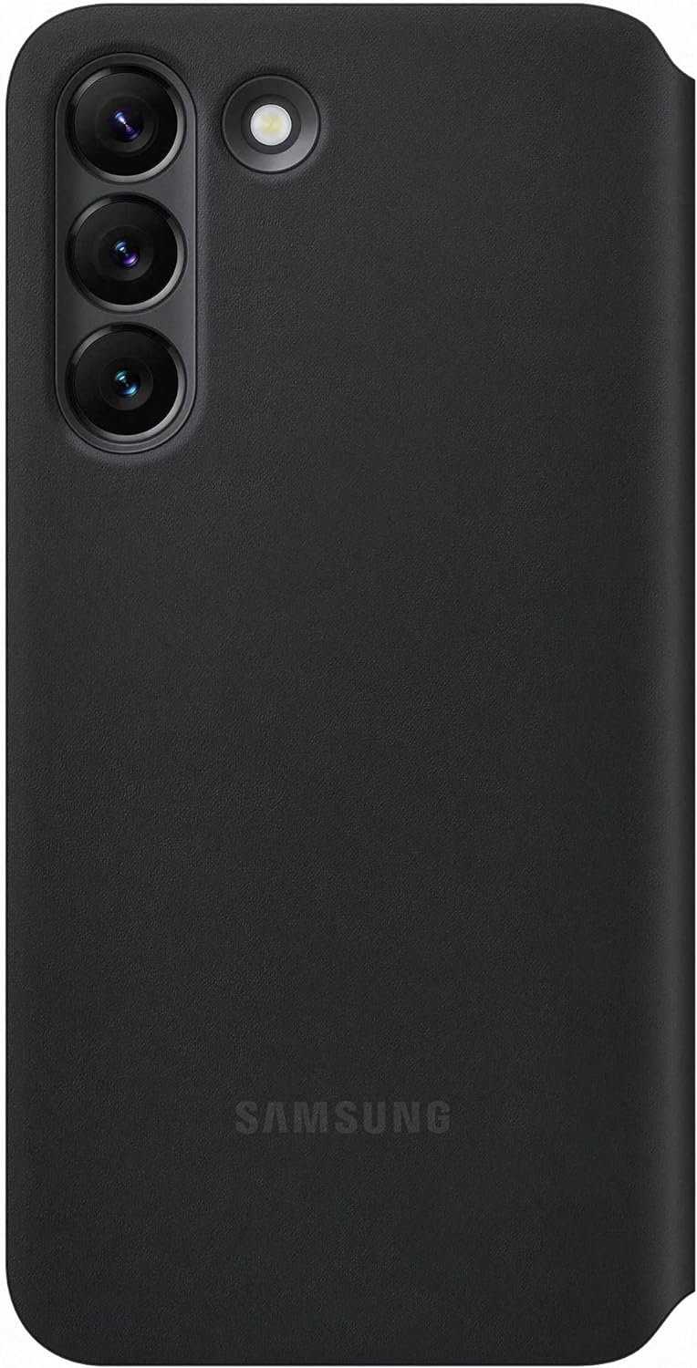 Samsung Clear View Smartphone Cover EF-ZS901 für Galaxy S22, Flip Cover, Handy-Hülle, extra-dünn, st