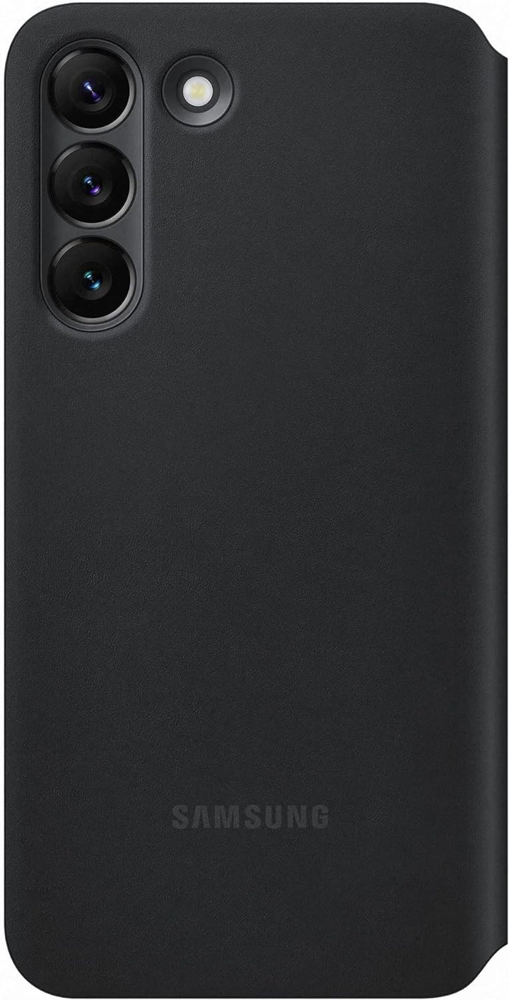 Samsung Clear View Smartphone Cover EF-ZS901 für Galaxy S22, Flip Cover, Handy-Hülle, extra-dünn, st