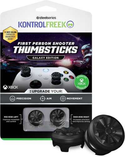 KontrolFreek FPS Freek Galaxy Black für Xbox One und Xbox Series X Controller | 2 Performance Thumbs