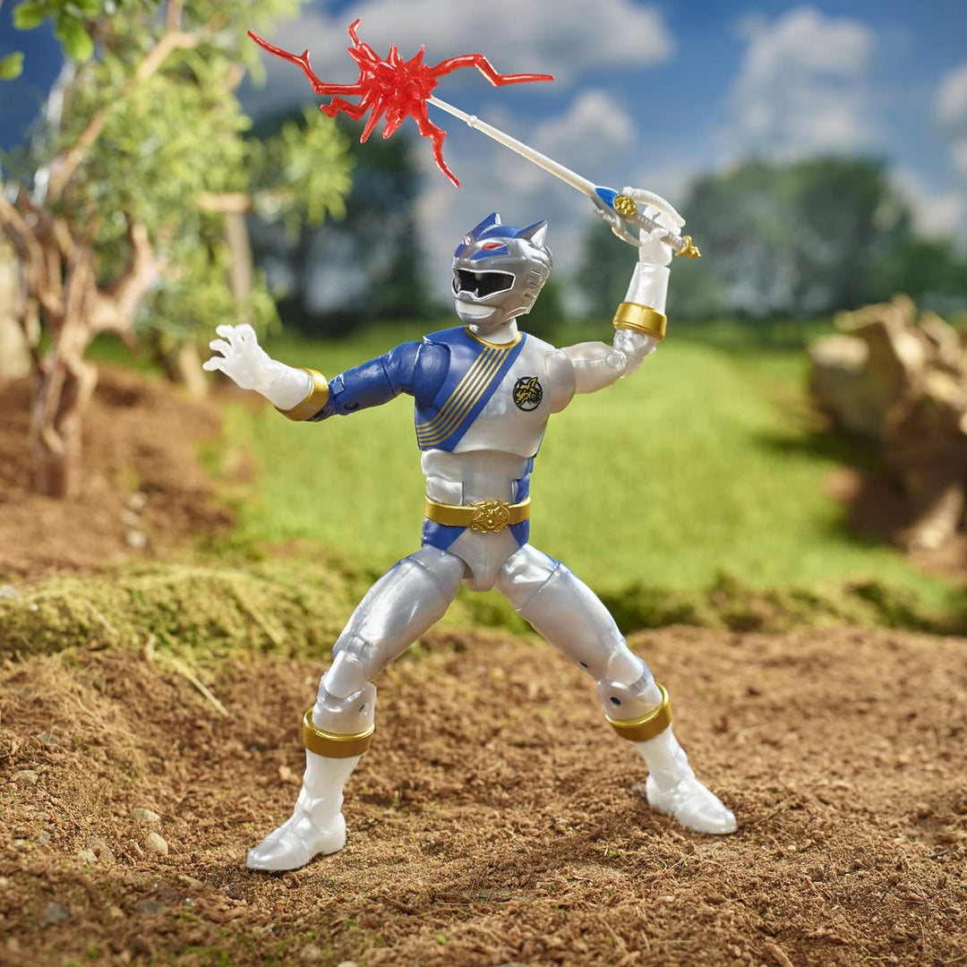 Power Rangers Lightning Collection Wild Force Lunar Wolf Ranger 6-Inch Premium Collectible Action Fi