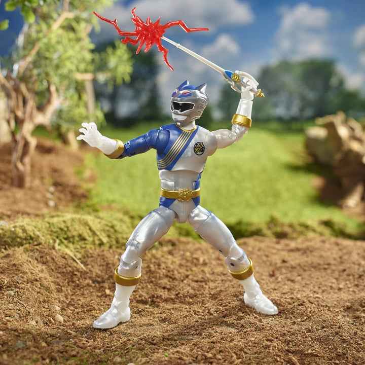 Power Rangers Lightning Collection Wild Force Lunar Wolf Ranger 6-Inch Premium Collectible Action Fi