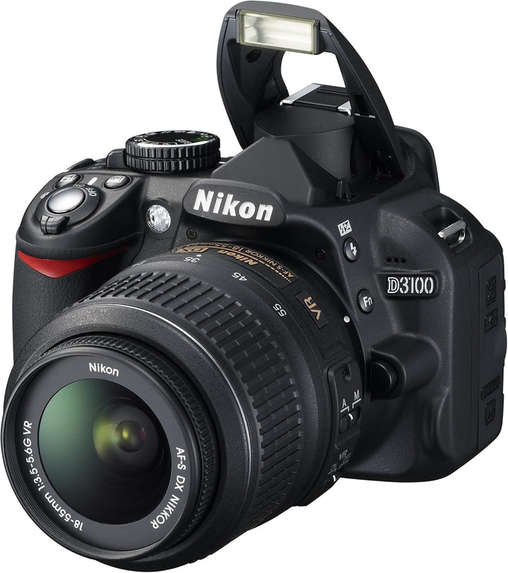 Nikon D3100 SLR-Digitalkamera (14 Megapixel, Live View, Full-HD-Videofunktion) Kit inkl. AF-S DX 18-