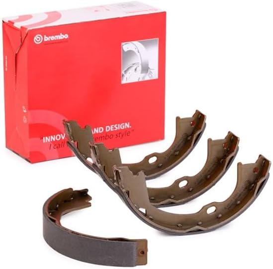 Handbremsbacken Hinten von Brembo Ø 207 mm (S 37 508) Bremsbackensatz Bremsanlage